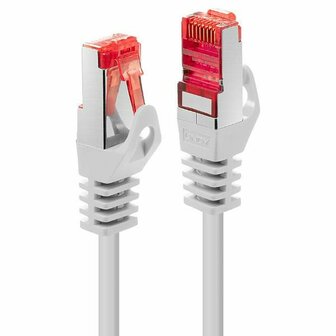 Stevige FTP-netwerkkabel Cat6 LINDY 47382 Wit 1 m 1 Stuks 1