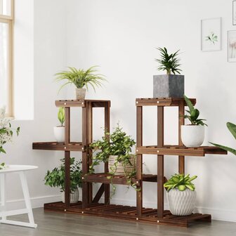 Plantenstandaard 110x25x73 cm massief vurenhout 3