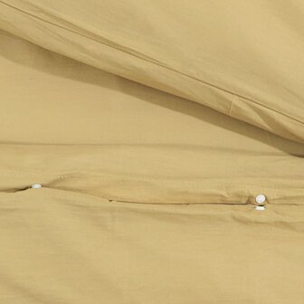 Dekbedovertrekset lichtgewicht 200x200 cm microvezel taupe 8