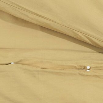 Dekbedovertrekset 135x200 cm katoen taupe 8