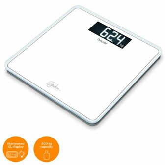 Digitale Personenweegschaal Beurer 250241400B Wit 2