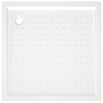 Douchebak met noppen 80x80x4 cm ABS wit 5