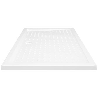 Douchebak met noppen 80x120x4 cm ABS wit 4