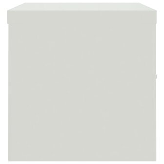 Archiefkast 90x40x40 cm staal lichtgrijs 5