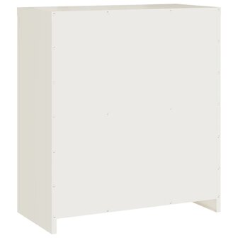 Archiefkast 79x40x90 cm staal wit 6