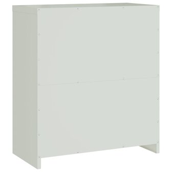 Archiefkast 79x40x90 cm staal lichtgrijs 6
