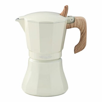 Percolator Oroley Petra Cr&egrave;me Aluminium 9 Kopjes 1