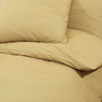 Dekbedovertrekset lichtgewicht 200x200 cm microvezel taupe 7