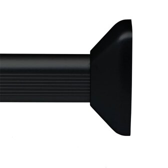 Sealskin Douchegordijnstangenset Easy-Roll zwart 8