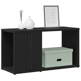 Tv-meubel 60x24x32 cm spaanplaat zwart eikenkleurig 4