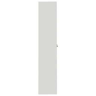 Archiefkast 105x40x180 cm staal lichtgrijs 5