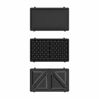 Tosti-ijzer Black &amp; Decker BXSA754 Zwart 3