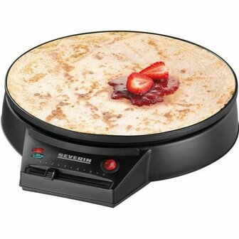 Pannenkoekenmaker Severin CM 2198 1000 W &Oslash; 30 cm Zwart 1