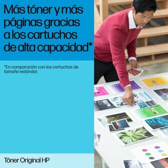 Originele Toner HP Zwart (1 Stuks) 5