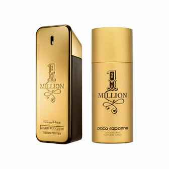 Parfumset voor Heren Paco Rabanne 1 Million EDT EDT 2 Onderdelen 2