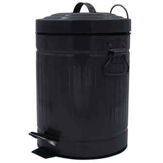 RIDDER Prullenbak Pumba 5 L zwart 2