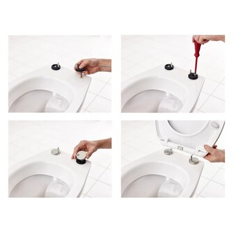 RIDDER Toiletbril Generation soft-close wit 2119101 8