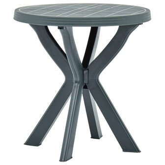 Bistrotafel &Oslash;70 cm kunststof groen 1