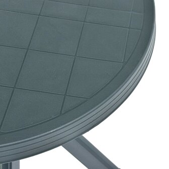 Bistrotafel &Oslash;70 cm kunststof groen 4