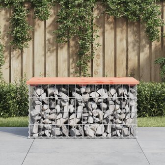 Tuinbank schanskorfontwerp 83x44x42 cm massief douglashout 1