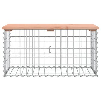 Tuinbank schanskorfontwerp 83x44x42 cm massief douglashout 3