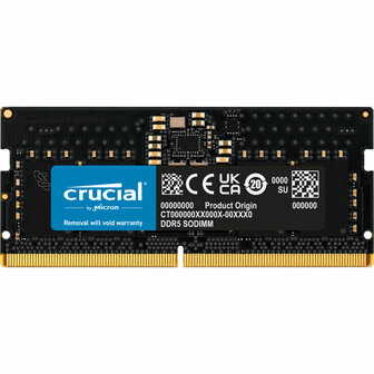 RAM geheugen Crucial CT8G48C40S5 8 GB DDR5 4800 MHz CL40 1