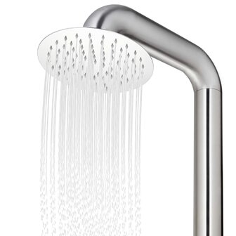 Buitendouche 225 cm roestvrij staal 7