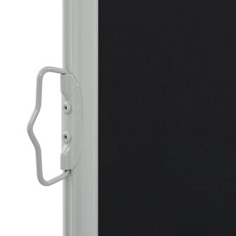 Tuinscherm uittrekbaar 100x300 cm zwart 4