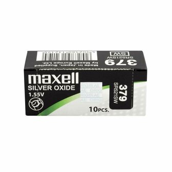 Knoopcel Maxell SR521SW 379 1,55 V Knoopcelbatterij 1