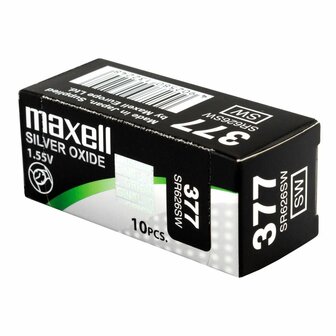 Knoopcel Maxell SR626SW 377 1,55 V Knoopcelbatterij 2