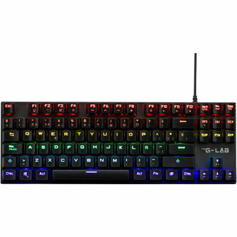 Gaming Keyboard The G-Lab KEYZ-MERCURY TKL/SP Zwart 1