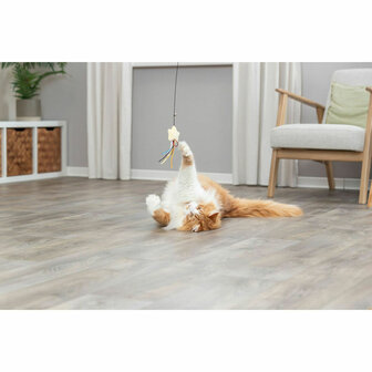 Kattenspeeltje Trixie Polyester Pluche Plastic 5