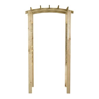 Tuinboog 110x60x210 cm ge&iuml;mpregneerd massief grenenhout 3
