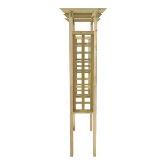 Tuinboog 110x60x210 cm ge&iuml;mpregneerd massief grenenhout 4
