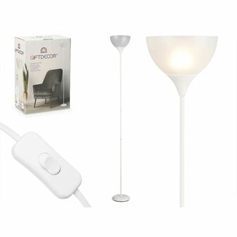 Vloerlamp GiftDecor CE13581-3(133) Wit 60 W 220-240 V 22 x 185 x 22 cm (2 Stuks) 2