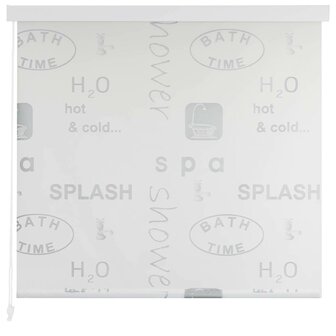 Rolgordijn voor douche 140x240 cm splash 2