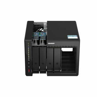 Netwerkopslag NAS Qnap TS-453E-8G Zwart Intel Celeron Intel Celeron J6412 2