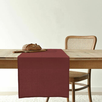 Tafelloper Belum Bordeaux 45 x 140 cm 2