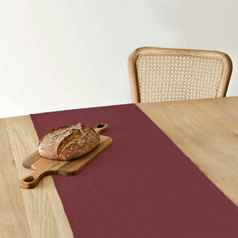 Tafelloper Belum Bordeaux 45 x 140 cm 3