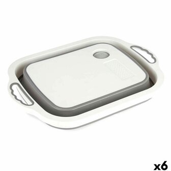 Snijplank Kinvara Z-017 Wit Grijs 29,8 x 5 x 40 cm (6 Stuks) 1