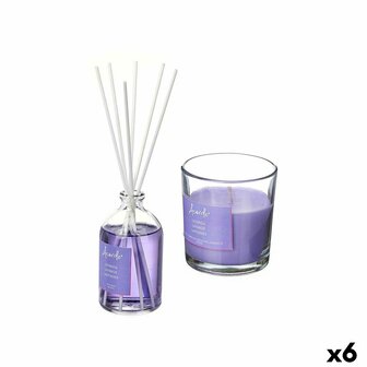 Luchtverfrisserset Acorde E-924A Lavendel 100 ml (6 Stuks) 1