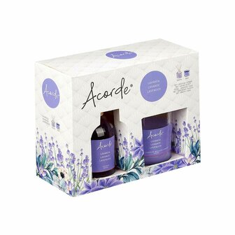 Luchtverfrisserset Acorde E-924A Lavendel 100 ml (6 Stuks) 3