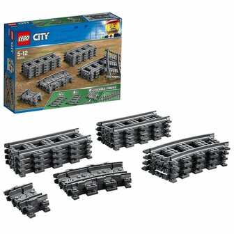 Playset   Lego City 60205 Rail Pack         20 Onderdelen   8