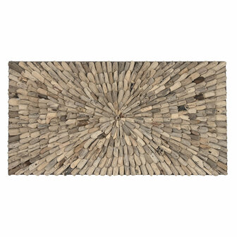 Wanddecoratie Home ESPRIT Natuurlijk Mediterrane 120 x 10 x 60 cm 1