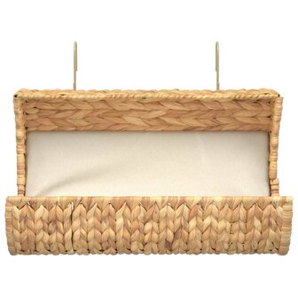 Kattenbed met kussen 37x20x20 cm waterhyacint  3