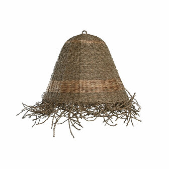Lampenkap DKD Home Decor 56 x 56 x 52 cm Natuurlijk Zeegras Boho 1