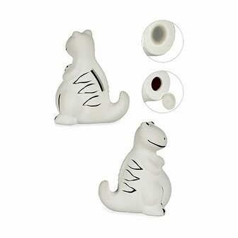 Spaarpot die je kunt verven Dinosaurus 8,5 x 13,2 x 11 cm Keramisch (12 Stuks) 3