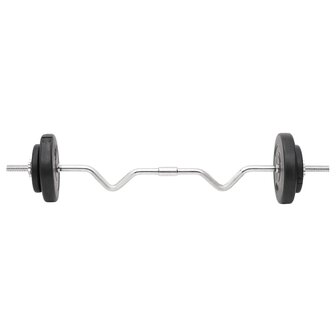 Halterset met gewichten 60 kg  3