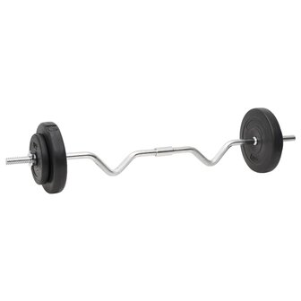 Halterset met gewichten 60 kg  4