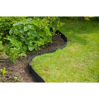Nature Borderrandset H15 cm x 10 m met pen zwart 1